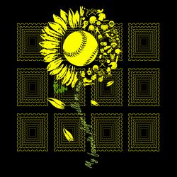 my favorite player calls me mom svg, you are my sunshine sunflower softball svg, png, dxf, vector for cricut, softball