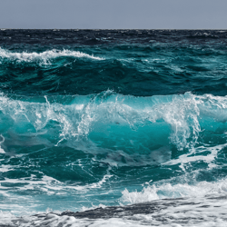 sea waves samsung frame tv