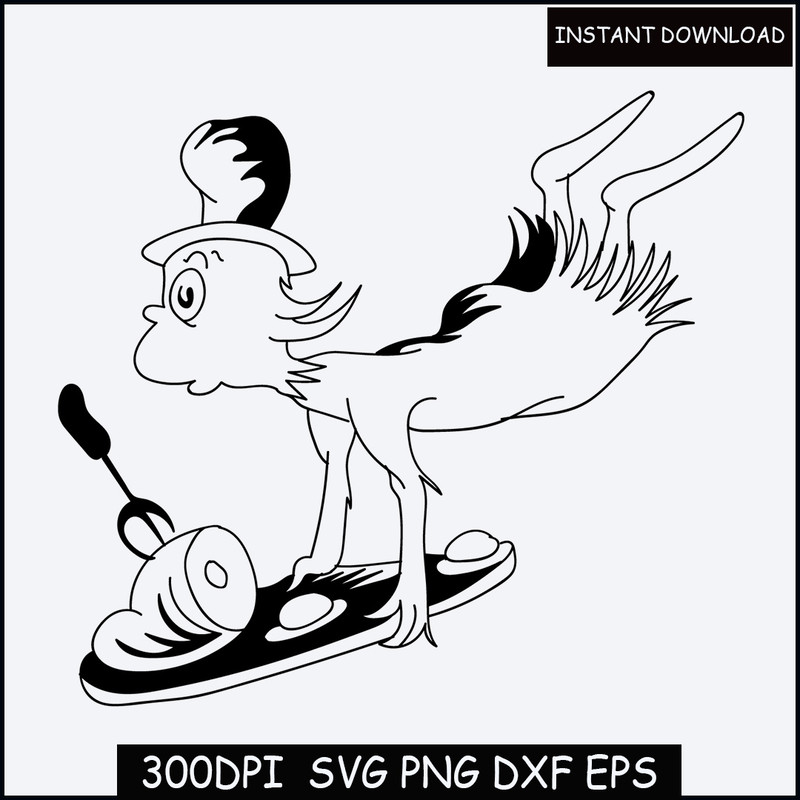 Green Eggs and Ham, Dr Seuss, Dr Seuss Day, Svg Png Jpg Dxf Eps.jpg