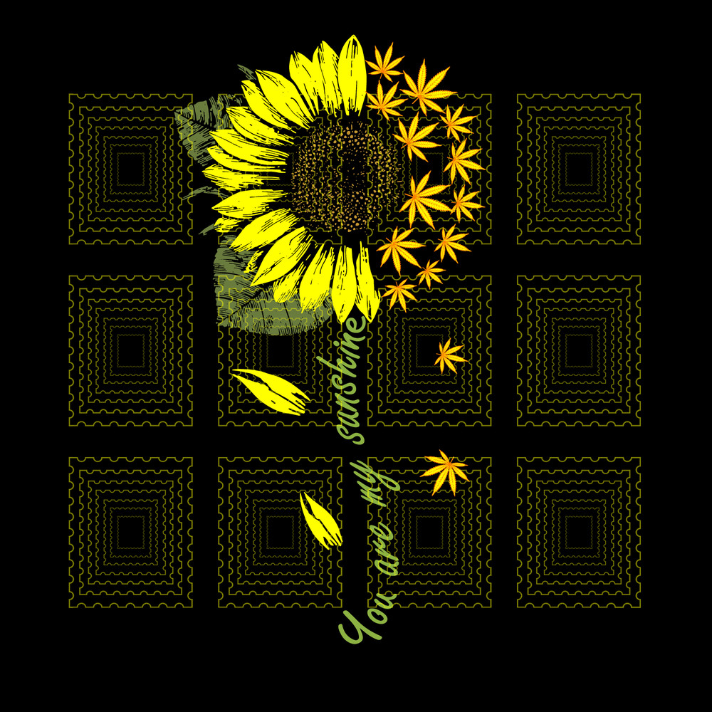 272 Sunflower Marijuana weed.png