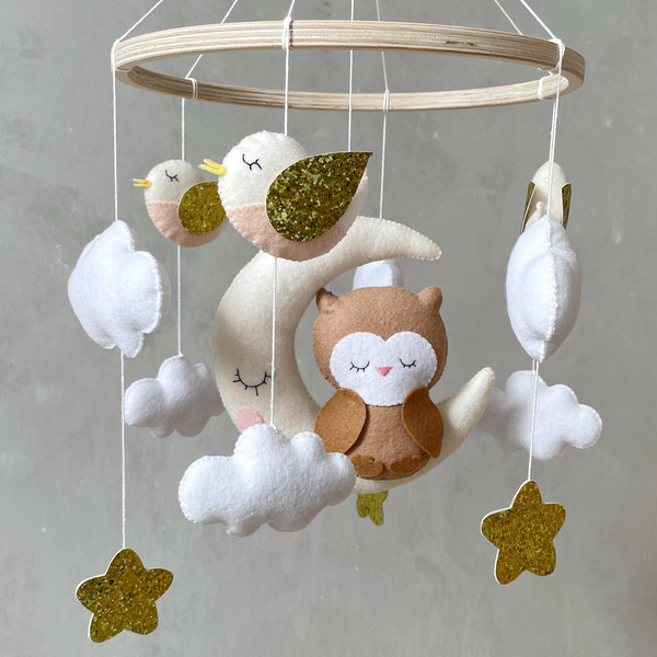 owl-baby-mobile-forest