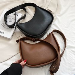 2023 Hit Summer Vintage Small ECO Leather Shoulder Bags Women Designer Handbag Luxury Brand Shoulder Bag Ladies