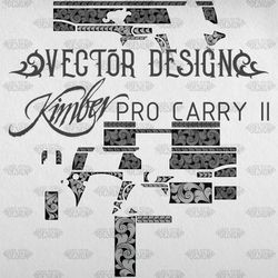 VECTOR DESIGN Kimber pro carry II Scrollwork 1