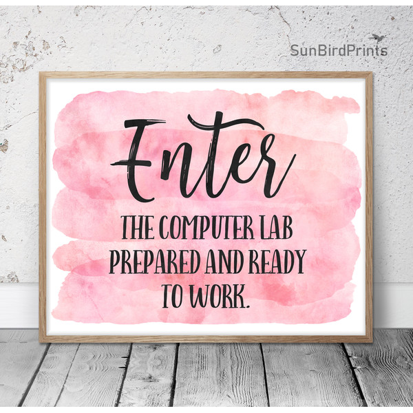 Computer Science Classroom Posters Printable, Computer Lab R | Inspire ...