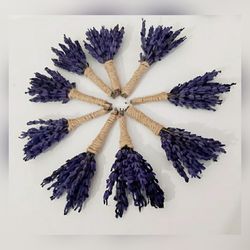 50 pcs. Mini Dried Flower Bouquet, Mini Dried Gypsophila Bouquet, Baby's breath Flower, Lavender Bouquet, Discount, Sale
