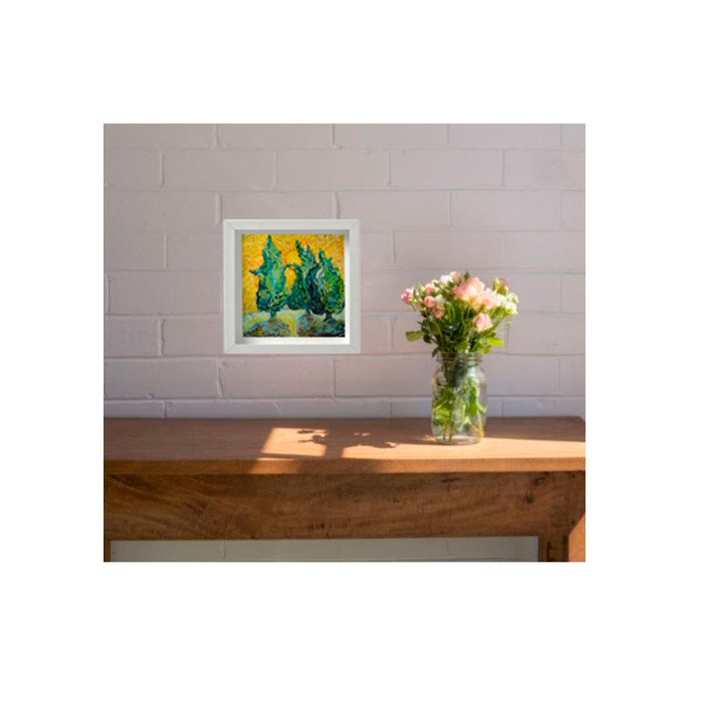 Tuscany Oil Painting , Original painting,Tuscan Landscape, Original Oil Canvas, Tree Wall Art , Van Gogh Art-1.jpg