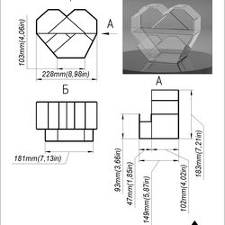 project 227. stained glass printable pattern. brillant3d