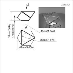 project 228. stained glass printable pattern. brillant3d