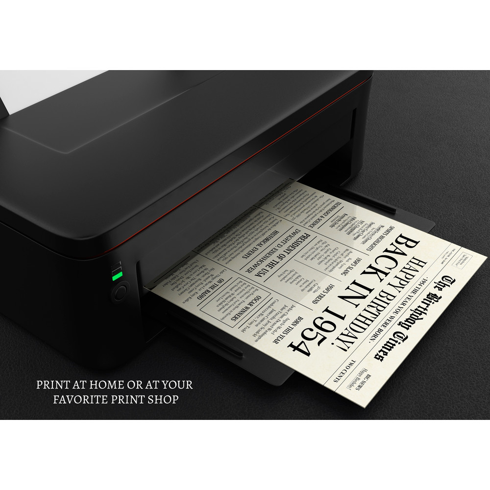 69th birthday poster