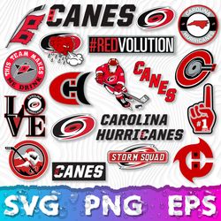 Carolina Hurricanes Logo SVG, Canes Logo Hockey, Carolina Hurricanes PNG, Hurricanes Logo Transparent