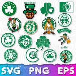 Boston Celtics Logo SVG, NBA Celtics Logo, Boston Celtics PNG, Printable Celtics Logo