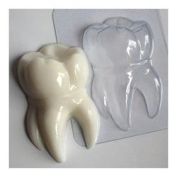 Tooth plastic mold, dentist mold, bath bomb mold, candle mold, teeth mold, polymer clay mold, soap making mold, wax