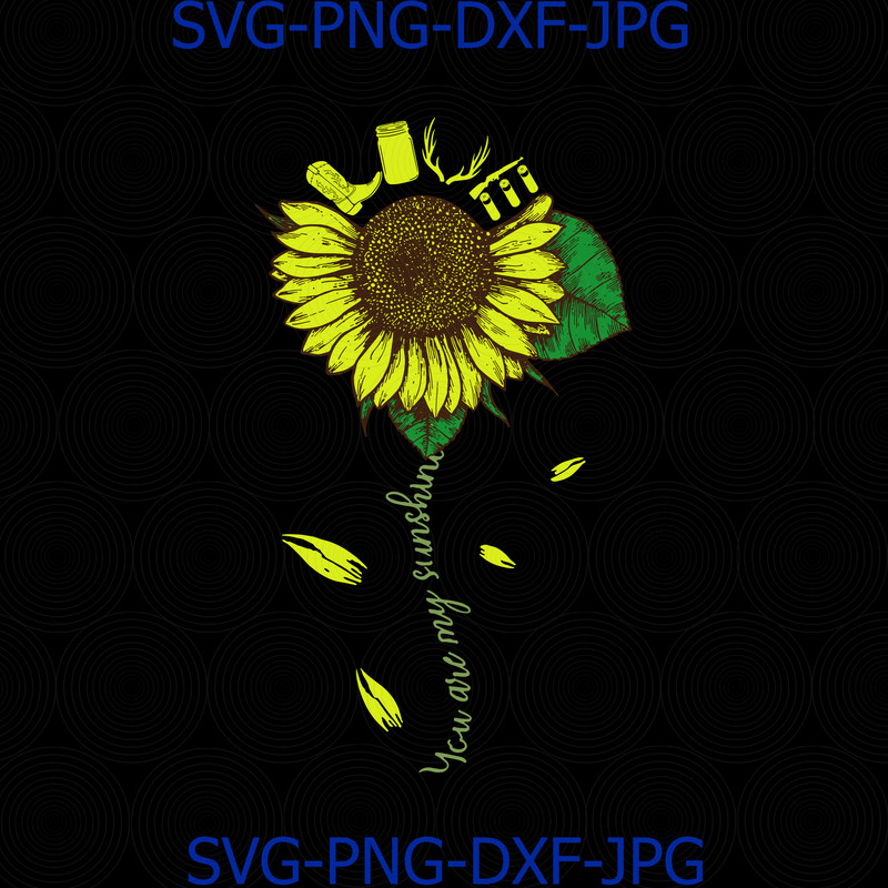 641 You Are My Sunshine Sunflower hunting.png