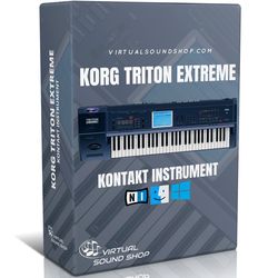 Korg Triton Extreme Kontakt Library Virtual Instrument NKI Software