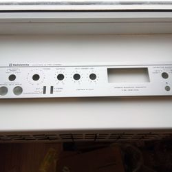 vintage soviet ussr amplifier radiotehnika u-7101-stereo front panel only