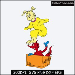 dr. seuss svg png pdf design bundle, cricut files