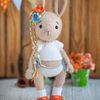 Bunny knitted pattern