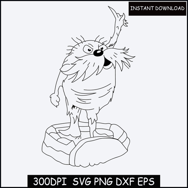 Dr Seuss the Lorax- Dr Seuss-Design Download-PNG-JPG, SVG.jpg