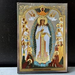 Russian icon The Bride is Unnatural | Size: 2.7x4" ( 7 x 10 cm ) | Made in Russia