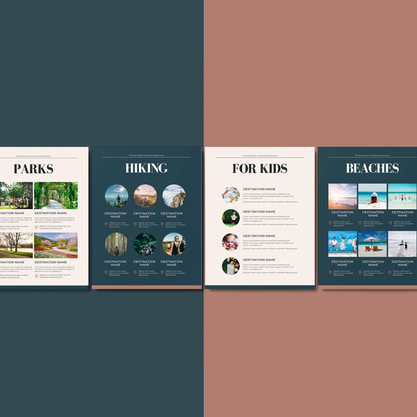 Airbnb Welcome book template, Canva template, guest book, airbnb template,