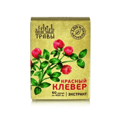 Red clover extract 60 capsules / series Useful herbs / heart and blood vessels