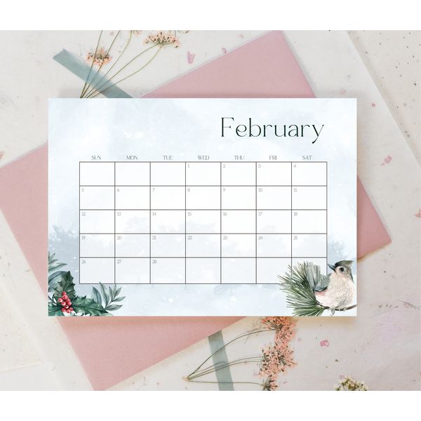 2023 calendar printable, Yearly planner for female, Calendar Inspire