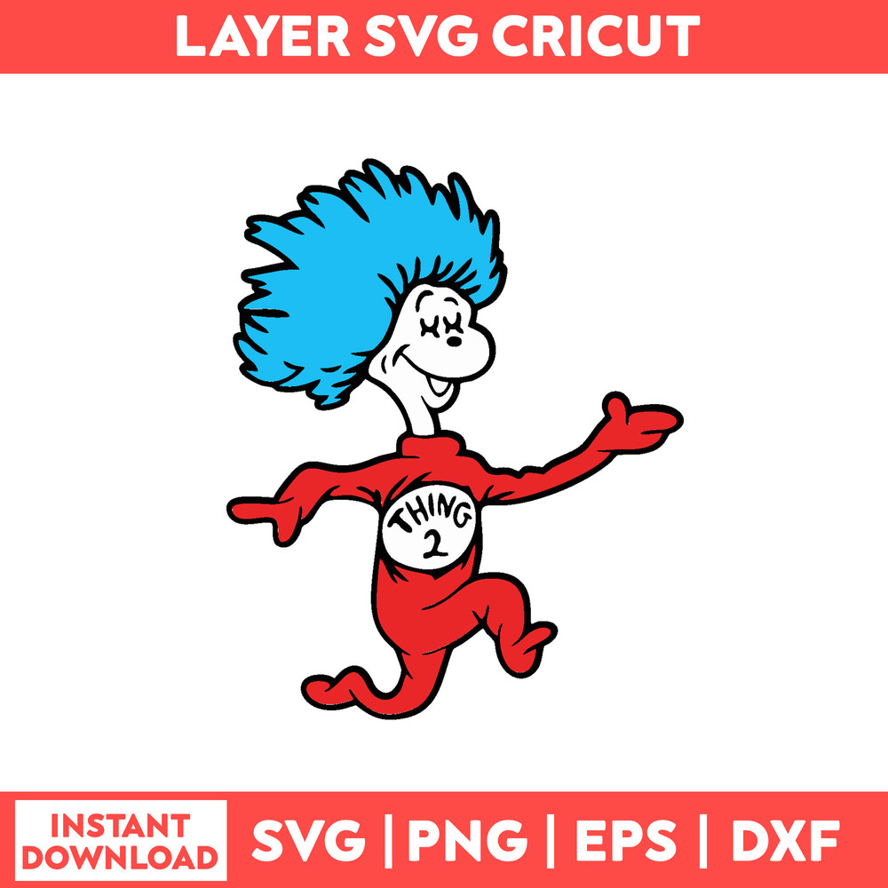 Dr Seuss Svg, Funny Dr Seuss Quote Svg, Dr Seuss png, Thing Svg,Teacher Svg, Svg File For Cricut DRTS108.jpeg