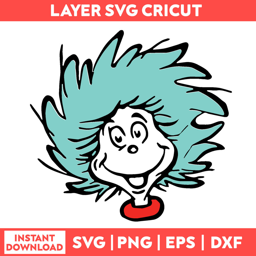 Dr Seuss Svg, Funny Dr Seuss Quote Svg, Dr Seuss png, Thing Svg,Teacher Svg, Svg File For Cricut DRTS151.jpeg