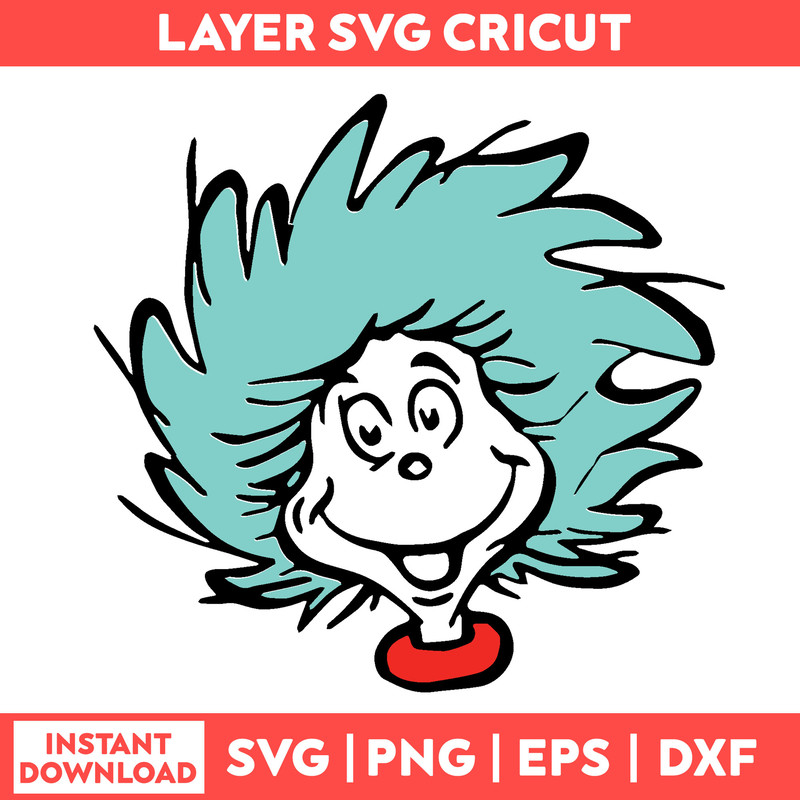Dr Seuss Svg, Funny Dr Seuss Quote Svg, Dr Seuss png, Thing Svg,Teacher Svg, Svg File For Cricut DRTS151.jpeg
