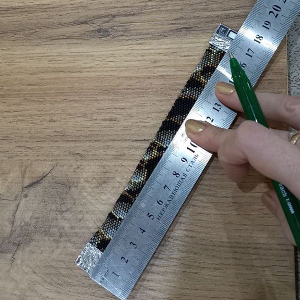 bracelet size with ruler