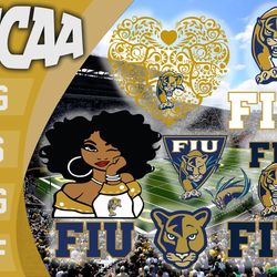 Florida International Panthers SVG bundle , NCAA svg, NCAA bundle svg eps dxf png,digital Download ,Instant Download