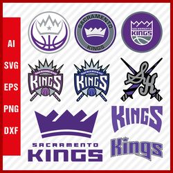 Sacramento Kings Logo SVG - Sacramento Kings SVG Cut Files - Sacramento Kings PNG Logo, NBA Logo, SVG Cricut Files