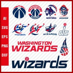 Washington Wizards Logo SVG - Washington Wizards SVG Cut Files - Wizards PNG Logo, NBA Logo, Wizards SVG Cricut Files