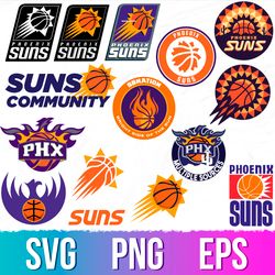Phoenix Suns logo, Phoenix Suns svg, Phoenix Suns eps, Phoenix Suns clipart, Suns svg, nba svg