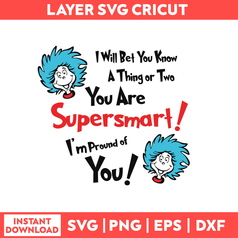 Dr Seuss Svg, Funny Dr Seuss Quote Svg, Dr Seuss png, Thing Svg,Teacher Svg, Svg File For Cricut DRTS441.jpeg