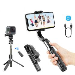 Wireless Bluetooth Live Vlog Smart Phone Handheld Gimbal Stabilizer