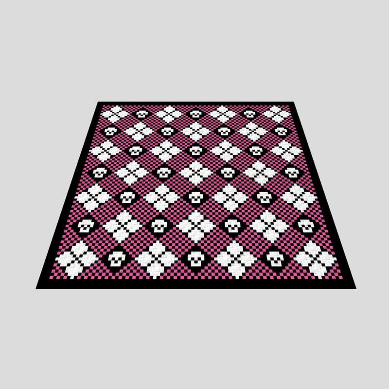 crochet-C2C-buffalo-plaid-skulls-blanket-2.jpg