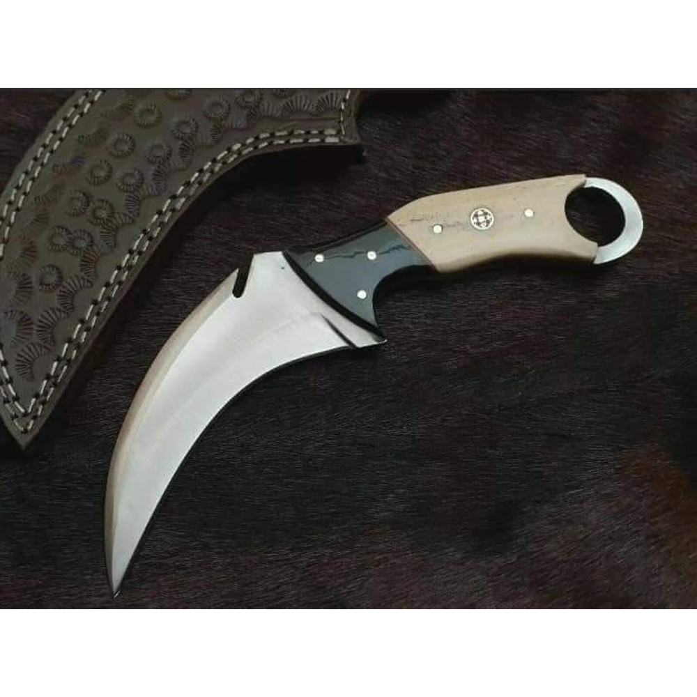 Steel Karambit Hunting Knife with Sheath near me