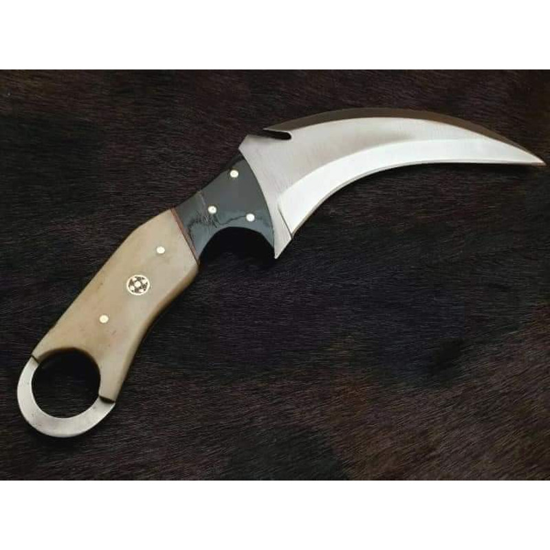 Steel Karambit Hunting Knife with Sheath near me