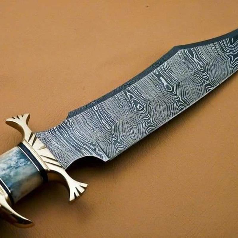 handmade fixed blade Bowie knife near me