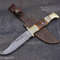 Damascus Steel Hunting Knife with Sheath near me