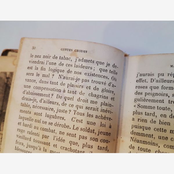 11 Antique book Contes Choisis Catulle Mendes Paris 1886.jpg