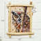 Eagle Owl, Rustic Painting on Birch Bark by MyWildCanvas-1.jpg