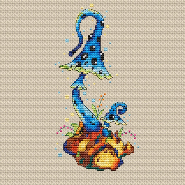 Magic Mushroom cross stitch-2