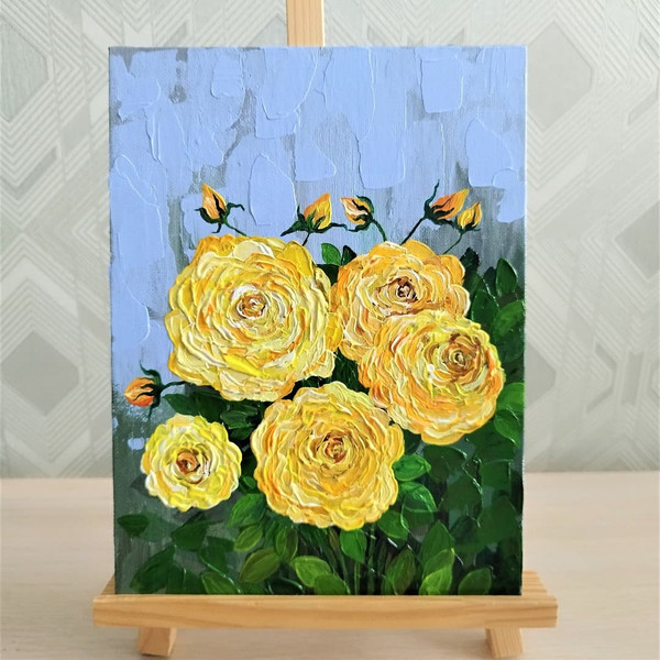 Impasto-painting-yellow-roses-acrylic-framed-art-wall-decor-artwork.jpg