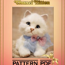 PDF digital file. DIY cat toy electronic file. Pattern toy. Pattern cat