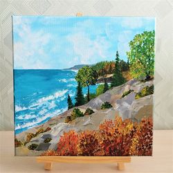 Landscape art Acadia national park paintings for sale