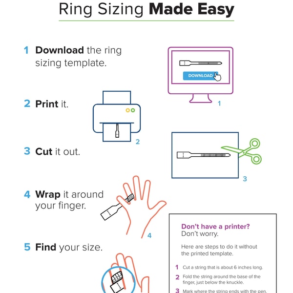 Printable Ring Sizer | Ring Size Finder | Ring Size Measurin - Inspire ...
