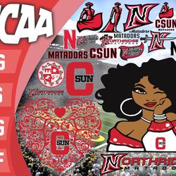 csu northridge matadors svg bundle , ncaa svg, ncaa bundle svg eps dxf png,digital download ,instant download