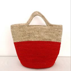 women's straw weave tote bag, hand woven, fashion casual bag